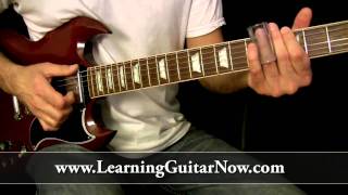 Standard Tuning Slide Guitar Lesson [upl. by Griselda]