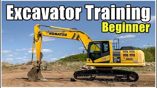 Excavator Training amp Operation Beginner 2020  Heavy Equipment Operator Training [upl. by Olds]