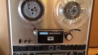 Analog Reel to Reel Tape Delay Effect Demonstration [upl. by Eiramyelhsa]