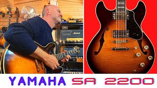 Yamaha  SA2200 Versus Gibson 335 Which sounds best [upl. by Itteb]