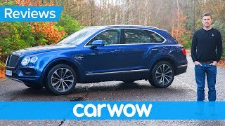 Bentley Bentayga SUV 2018 indepth review  carwow Reviews [upl. by Ayotnom]