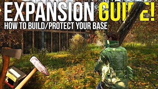 How To Build A Base  CodelockTerritory  DayZ Expansion Mod Guide [upl. by Ahseiyn164]