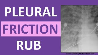 Pleural Friction Rub Lung Breath Sounds Abnormal [upl. by Tarkany23]