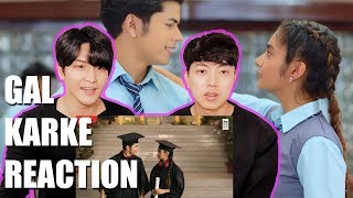 GAL KARKE Reaction by Korean Dost  Siddharth Nigam  Anushka Sen  Asees Kaur [upl. by Ardnasirk]