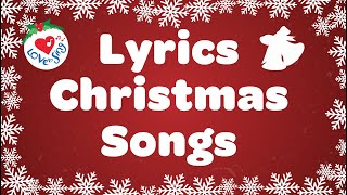 Christmas Songs Playlist with Lyrics  Christmas Songs and Carols [upl. by Eelrebmik]