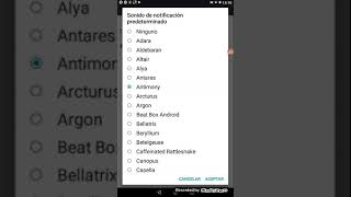 Sonidos de notificacion android [upl. by Haleelahk954]