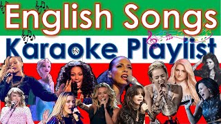 English Songs Playlist  Karaoke Videoke with lyrics [upl. by Avril]