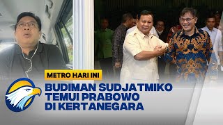 Budiman Sudjatmiko Temui Prabowo di Kertanegara [upl. by Iek]