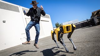 How Boston Dynamics Spot Robot Works [upl. by Holey]