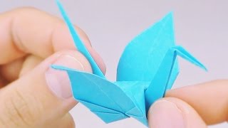 GRULLA de Papel  Origami Fácil  Tutorial [upl. by Saidnac566]