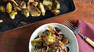 Inas Balsamic Brussels Sprouts  Food Network [upl. by Laban522]