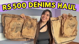 Myntra Denims amp Jeans Haul under Rs 500  Heli Ved [upl. by Ihcekn123]