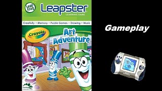 Crayola Art Adventure Leapster Playthrough Gameplay [upl. by Oirasor]