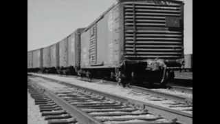 New York Central Railroad Operations during the 1950s  The Big Train  CharlieDeanArchives [upl. by Dahsraf]