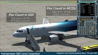 GSX Level 2 Expansion  FSLabs A320 Integration [upl. by Lacym]