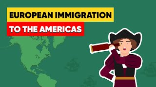 How did Europeans immigrate to the Americas [upl. by Odlauso97]