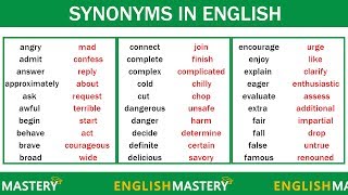 Learn 200 Common Antonyms Words in English to Expand your Vocabulary [upl. by Lorenza]