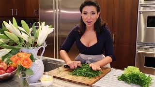 BEST KOOKOO SABZI RECIPE  Iranian Herb Frittata  Chef Tara Radcliffe [upl. by Einobe]