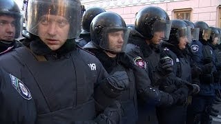 John McCain addresses Ukrainian protesters in Kiev [upl. by Ahsiekin]