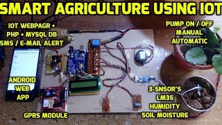 Smart Agriculture Using IOT [upl. by Ari29]