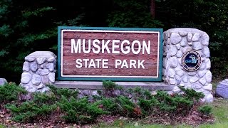 Visiting Muskegon State Park Michigan [upl. by Ahsim]