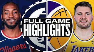 CLIPPERS at LAKERS  FULL GAME HIGHLIGHTS  March 2 2025 [upl. by Lenoj]