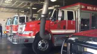 Atlanta Fire Rescue  Structure Fire Response [upl. by Anastasius39]