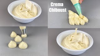 Crema Chiboust para rellenos y Postres  Chiboust cream for fillings and Desserts [upl. by Tarrsus]