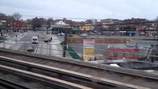 MTA LIRR On board Penn Station bound M7 LIRR train from Jamaica to Penn StationWeekend [upl. by Mill627]