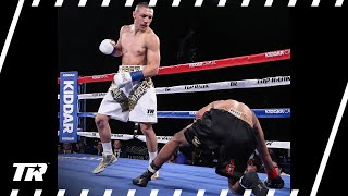 Teofimo Lopez Shines In 1st Fight At MSG Brutal KO of Bastien  Lopez Returns June 10 ESPN [upl. by Aicitel32]