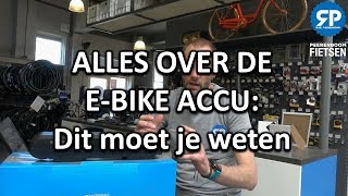 ALLES OVER DE EBIKE ACCU Dit moet je weten [upl. by Susan]