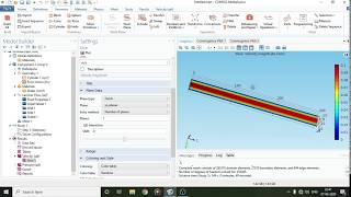 Laminar Flow Analysis by COMSOL Multiphysics Fluid Flow Module [upl. by Ayifa]