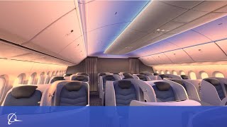 Boeing Cabin Experience  777X and 787 Dreamliner [upl. by Tearle53]