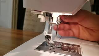 Threading Husqvarna Viking Sewing Machine [upl. by Kendyl809]