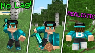 Realistic Player Animations For Minecraft Bedrock Edition 117 [upl. by Airbas]