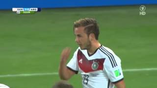 Mario Götze WM 2014 Finale Tor [upl. by Yeargain203]