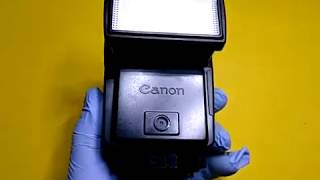 Canon Speedlite 199A Flash Gun [upl. by Xyno]