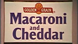 1970s Golden Grain Macaroni And Cheddar Commercial [upl. by Euqinue]