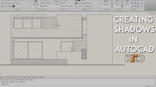 How To Create Shadows In AutoCAD [upl. by Garald]