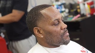 High Bald Taper Fade Haircut Technique  Full Barber Tutorial [upl. by Freeland]