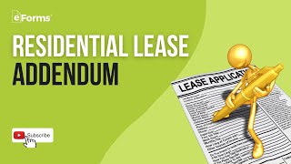 Addendum to Residential Lease EXPLAINED [upl. by Akcinahs]