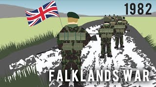 The Falklands War 1982 [upl. by Yemorej101]