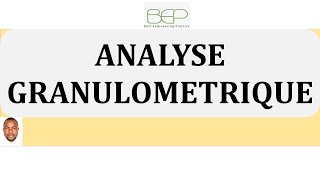 Géotechnique  Identification des sols analyse granulométrique 2020 [upl. by Ycinuq]