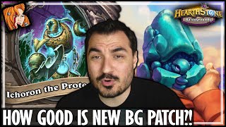 NEW BG PATCH REVIEW  Hearthstone Battlegrounds [upl. by Jazmin]