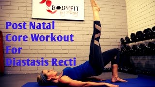 8 Minute Diastasis Recti Core Workout For Ab Separation After Pregnancy [upl. by Auqinahs]