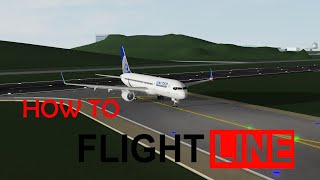 How to Flightline Robloxs Flight Simulator [upl. by Newbold800]