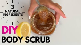 How to Make Exfoliating Body Scrub  DIY [upl. by Ames]