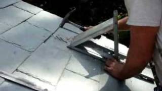 How to Use Roof Brackets on a Slate Roof [upl. by Annahsit634]