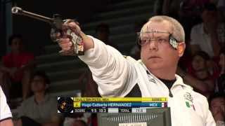 50m Mens Pistol final  Granada 2013 ISSF World Cup in All Events [upl. by Neehcas]