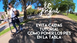 🚀TUTORIAL 2023 cómo patinar con PATINETE ELECTRICO y las posturas que NO CONOCES 👣 en el 🛴 [upl. by Caron]